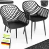 Set di 2 sedie da giardino tillvex® resistenti alle Anteprima dell’immagine prodotto 1