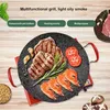 Poêle BBQ Kavurma Tava 38 cm forme bombée en acier Voir les images du produit 3