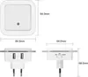 LED Nachtlicht Bernsteinweißes Licht (1500-1800K) 2er-Set Produktbild-Vorschau 7