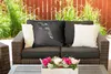 MuchoWow® Outdoor Kissen - Elefant - Schwarz und weiß - Produktbild-Vorschau 5