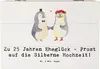 Mr. & Mrs. Panda Geschenkbox Spruch 25. Hochzeitstag Produktbild-Vorschau 1