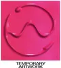 A pink, glossy, abstract symbol on a pink background. Produktbild-Vorschau