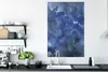 MuchoWow® Poster Aquarell - Blau - Wolken 80x120 cm - Produktbild-Vorschau 3