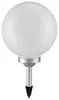 3er Set LED Solarleuchten, Kugel weiß, Erdspieß, D 20/25/30 Produktbild-Vorschau 6