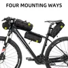 Fahrradlenkertasche, kleine Fahrradlenkertasche, praktische Produktbild-Vorschau 2