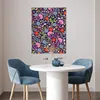 MuchoWow® Poster Blumen - Farben - Muster 60x80 cm - Produktbild-Vorschau 5