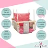Love Gifts® Babyschaukel aus Holz hochwertig und geeignet Produktbild-Vorschau 4