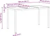 "2026 Promotion" Garten Essgruppe mit Kissen - 5 pcs - Grau Produktbild-Vorschau 10