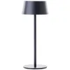 BRILLIANT čierna solárna vonkajšia stolová lampa PICCO | Náhľad obrázku produktu 2
