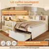 Funktionsbett 140x190 cm mit Stauraum, USB Typ-C Produktbild-Vorschau 20