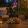 LED Solar Gartenstecker Glühbirne mit Schmetterling - 5 Produktbild-Vorschau 3