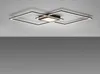 LED-Deckenleuchte - Schwarz - Weiß - Kunststoff - Metall - Produktbild-Vorschau 13