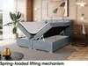 MEBLINI Boxspringbett mit Bettkasten - Gepolstert Produktbild-Vorschau 4