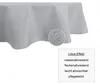 Tischdecke oval silber 135x180 cm Leinenoptik Lotuseffekt Produktbild-Vorschau 3