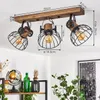 Cotes »Cotes« Deckenlampe, Holz/Metall, Braun/Schwarz Produktbild-Vorschau 4