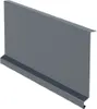 A 3D render of a metal edge trim piece. Anteprima dell’immagine prodotto