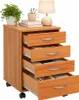 Rollcontainer Kernbuche Nachtschrank Büroschrank #1942 Produktbild-Vorschau 1