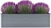 vidaXL Garten-Hochbeet Verzinkter Stahl 160x40x45 cm Grau Produktbild-Vorschau 9