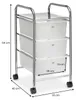 Badregal Rollwagen Rollcontainer GINA, mit 3 transparenten Produktbild-Vorschau 4