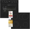 Exquisit EHE285-HBZ-020, Keramik, 4 Zone(n), Glaskeramik, Produktbild-Vorschau 1