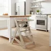 Buxibo Holz-Wachstumsstuhl Kind - Inklusive Essbrett - Produktbild-Vorschau 2