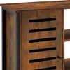 Příborník 71x32x82cm - Průmyslové dřevo tmavé, rustikální, Náhled obrázku produktu 8