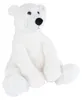 Plüsch Eisbär sitzend 33cm - weiches Kuscheltier Spielzeug Produktbild-Vorschau 1