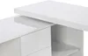 Klapptisch mit 360° drehbarer Platte - MDF - Weiß lackiert Produktbild-Vorschau 8