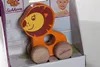 Eichhorn Schiebetier, Greiftier Löwe, Orange Holzspielzeug Produktbild-Vorschau 4