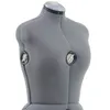 A close-up of a grey dress form. Náhľad obrázku produktu
