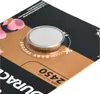 A close-up of a Duracell DL2450 lithium battery in its retail packaging. Produktbild-Vorschau