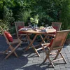 deVries Teakholz-Gartentisch Woodie - ø 120 cm Produktbild-Vorschau 8