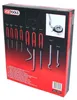 KS Tools 550.1070, Kratzahle, Feine Spitze, Black\Red, 680 Produktbild-Vorschau 4