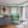 Briloner Set di 2 lampadine LED GU10, vetro, CEE A, luce Anteprima dell’immagine prodotto 17