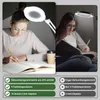 LED Lupenleuchte 10X mit Licht & Standfuß, Echtglas-Linse Produktbild-Vorschau 4
