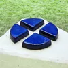 Lot de 3 pieds en céramique bleu royal | Les jardinières Voir les images du produit 8