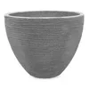 Rillentopf rund 31cm - Farbe: grau Produktbild-Vorschau 2