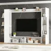 Merax Hochglanze Wohnwand mit Acryltür, TV Schrank mit Produktbild-Vorschau 4