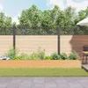 vidaXL Hochbeet Hellbraun 485 x 100 x 36 cm Verzinkter Produktbild-Vorschau 4