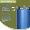 L460mm Ø162mm Diamantbohrkrone, 1 1/4" Kernbohrer mit SDS Produktbild-Vorschau 4