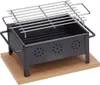 Sauvic 25x20 Holzkohle-tischgrill Silber  Silber One Size Produktbild-Vorschau 2
