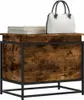 Úložný box s víkem kouřový dub 60x40x51,5 cm kompozitní Náhled obrázku produktu 2