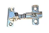 A close-up studio shot of a cabinet hinge on a white background. Produktbild-Vorschau