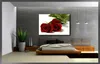 Visario Leinwandbild Rote Rosen 120x80 cm – Bild Wandbild Produktbild-Vorschau 3