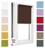 Estika Roleta bez vŕtania - 90 x 220 cm - Tmavohnedá - Náhľad obrázku produktu 1