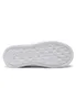 The sole of a white sneaker is shown against a white background. Produktbild-Vorschau