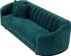 Casa Padrino Luxus Sofa Grün / Schwarz 240 x 96 x H. 74,5 Produktbild-Vorschau 5