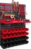 A tool organization system mounted on a wall, featuring various tools and storage bins. Anteprima dell’immagine prodotto