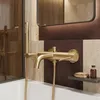 Bateria Wannowa Rea Lungo Diamond Brush Gold Podgląd zdjęcia produktu 5