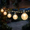 Guirlande lumineuse avec 8 ampoules LED pour l'extérieur et Voir les images du produit 1